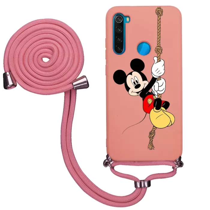 Xiaomi Redmi Note 8 İpli Lansman Kılıf Mickey Mouse