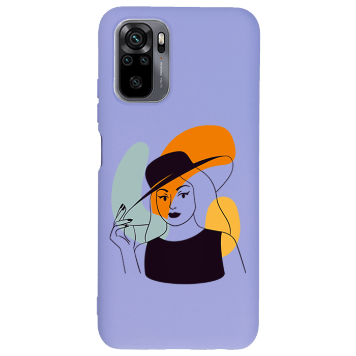 Xiaomi Redmi Note 10 Lansman Kılıf - Art Woman 4