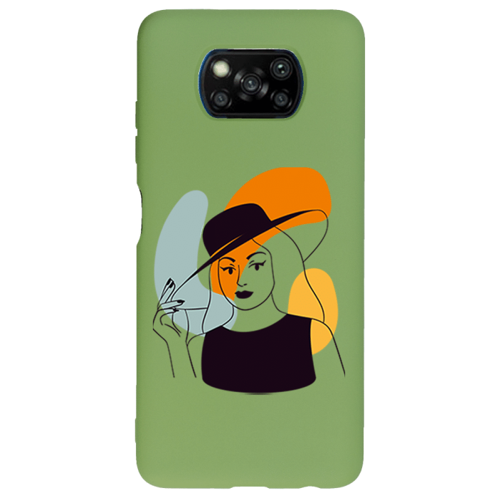 Xiaomi Poco X3 Lansman Kılıf - Art Woman 4