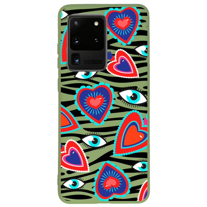 Samsung S20 Ultra Lansman Kılıf - Eye Of The Heart