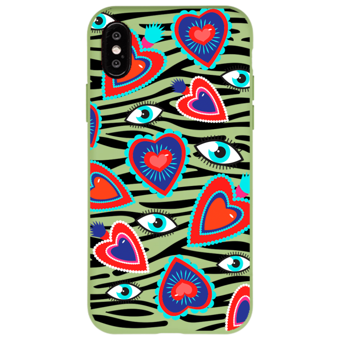 iPhone XS Lansman Kılıf - Eye Of The Heart