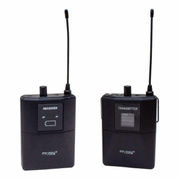 MAGICVOICE MV-19602 UHF KABLOSUZ BLUETOOTH YAKA MİKROFONU (KAMERA)