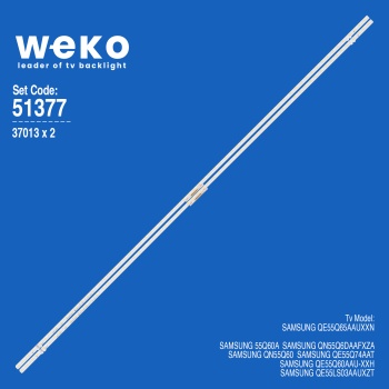 WKSET-6377 37013X2 Q60/70A_STC550F95_7020_2IN1_66LEDS_REV1.0_200922  2 ADET LED BAR (66LED)