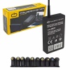 POWERMASTER PM-2607 12V/15V/16V/18.5V/19V/19.5V/20V 90 WATT 10 PİN SLIM KASA UNIVERSAL AYARLI NOTEBOOK ADAPTÖR