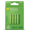 GP RECYKO 650 MAH R03 AAA ŞARJLI 4LÜ İNCE KALEM PİL GP65AAAHCER21-2TLB2