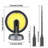 POWERMASTER PM-24564 25 WATT USB - TYPE-C GİRİŞLİ COB LEDLİ TEK YÖNLÜ 180 DERECE SOLAR ÇALIŞMA LAMBASI