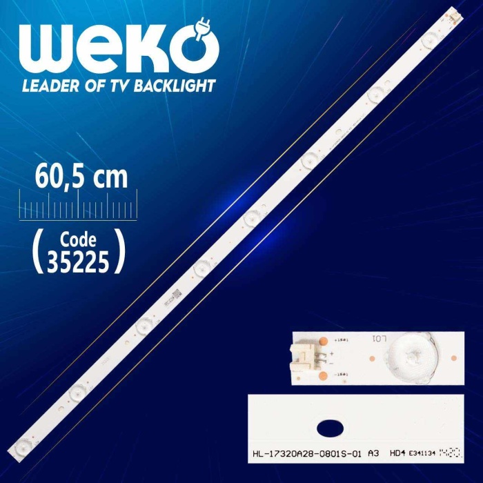 HL-17320A28-0801S-01 A3 -ECHOM-32DB-4632DB005  4632DB016 - 8 LEDLİ 60.5 CM - (WK-462)