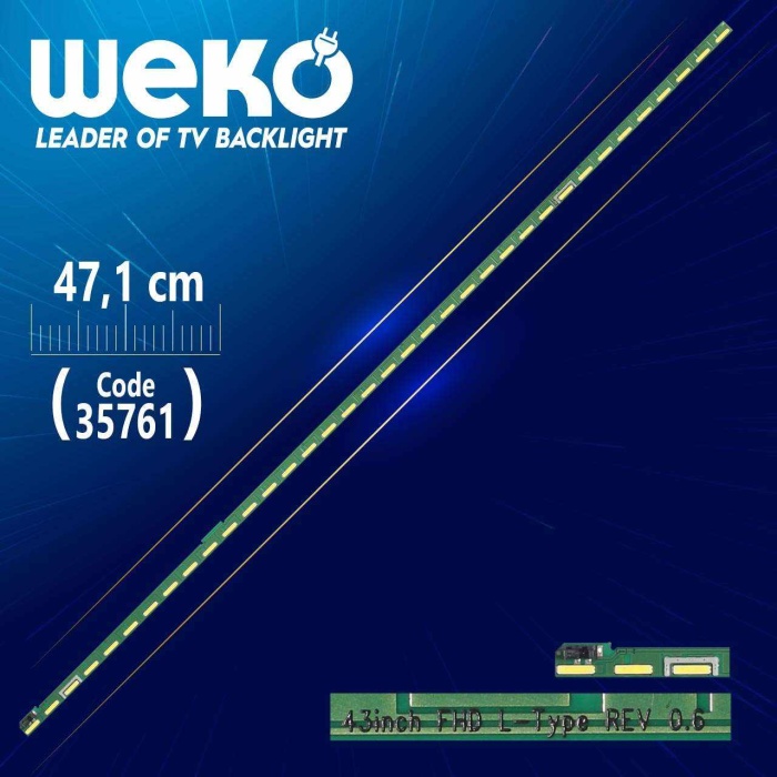 43INCH FHD L-TYPE REV 0.6 - 47.1 CM 36 LEDLİ - (WK-1229)