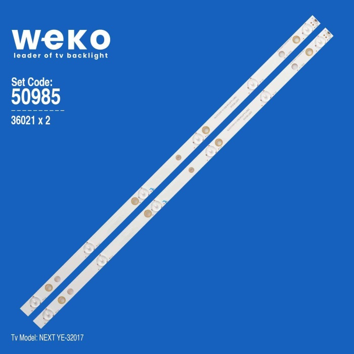 WKSET-5985 36021X2 LB-PF3030-CJ323X6DT30-H 32DT302X6  2 ADET LED BAR