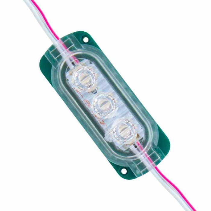 POWERMASTER MODÜL LED 12V 0.6W YEŞİL 2835 65X25 MM IP65 120LM 160 DERECE