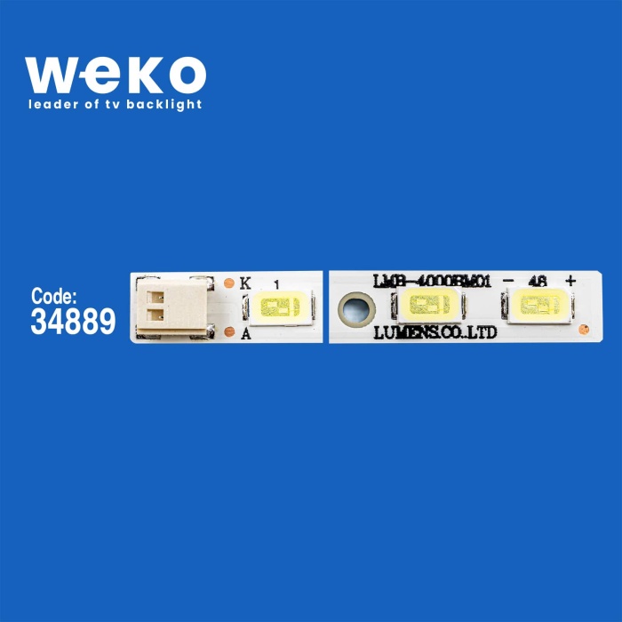 WKSET-6130 34889X6 LMB-4000BM01 6 ADET LED BAR (48LED)