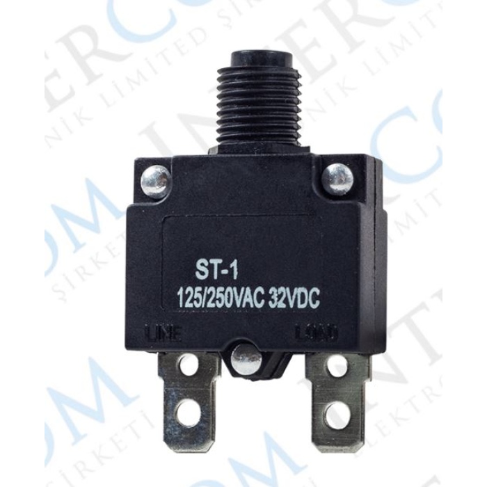 IC-271S ST SERİSİ TERMİK RESETLİ 125/250VAC 32 VOLT DC 40 AMPER SİGORTA