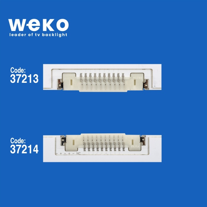 WKSET-6535 37223X1 37224X1 V6EB_550SMA/SMB_76LED_R0 BN96-395352B/53B 2 ADET LED BAR (76LED)