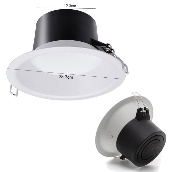 PHILIPS DN060B Led Spot Armatür Beyaz 220V 18W 1800Lm