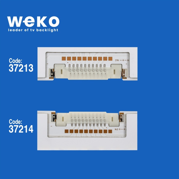 WKSET-6518 37213X1 37214X1 V7MU-490SMA/B 2 ADET LED BAR (68LED)