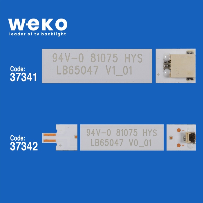 WKSET-6673 37341X7 37342X7 LB65047 V1_03/LB65047 V0_03  14 ADET LED BAR