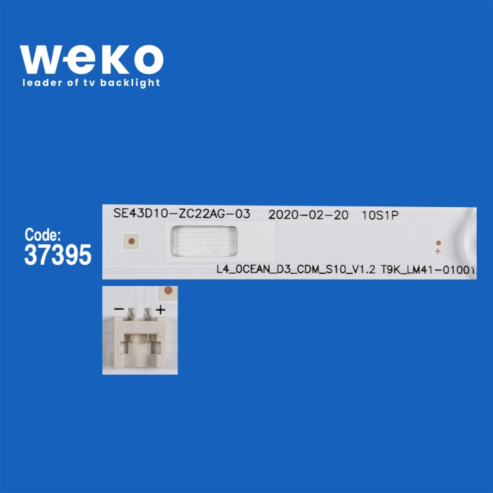 WKSET-6736 37395X3 SE43D10-ZC22AG-03 10S1P 3 ADET LED BAR