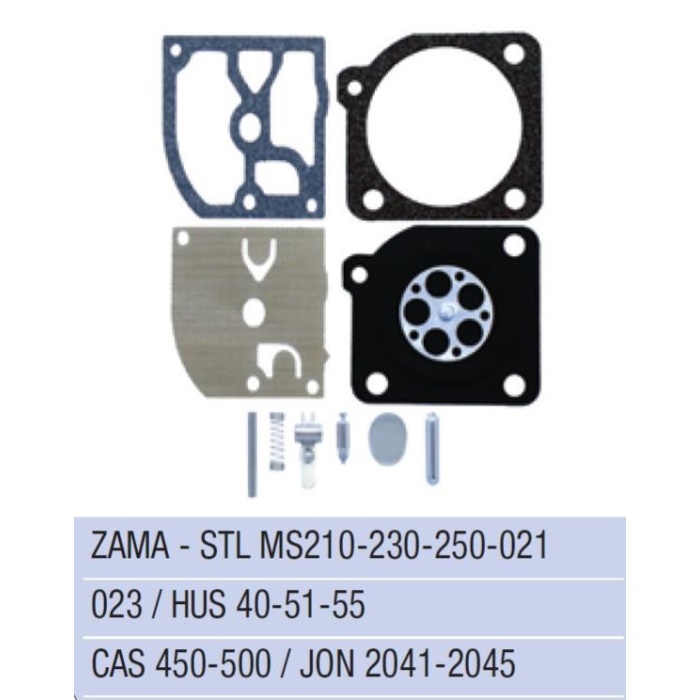 HUSQVARNA 40/51/55 - JONSERED 2014/2045 KARBÜRATÖR DİYAFRAM ZAMA