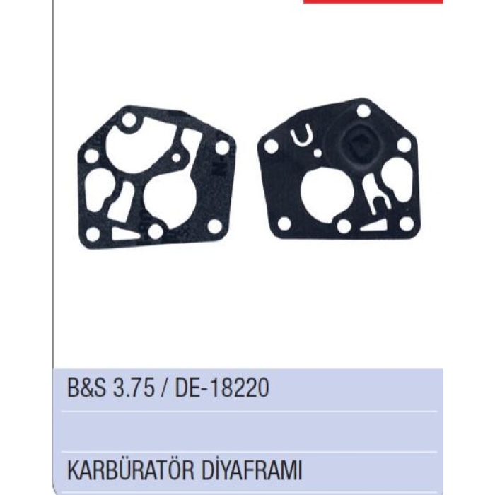 BRİGGS STRATTON 3.75 HP - DE 18220 KARBÜRATÖR DİYAFRAM