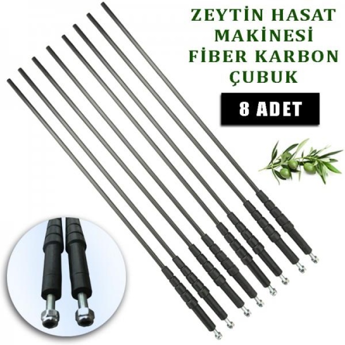 Aima Zeytin Hasat Makinesi Çırpıcı Çubuk - 8 Adet