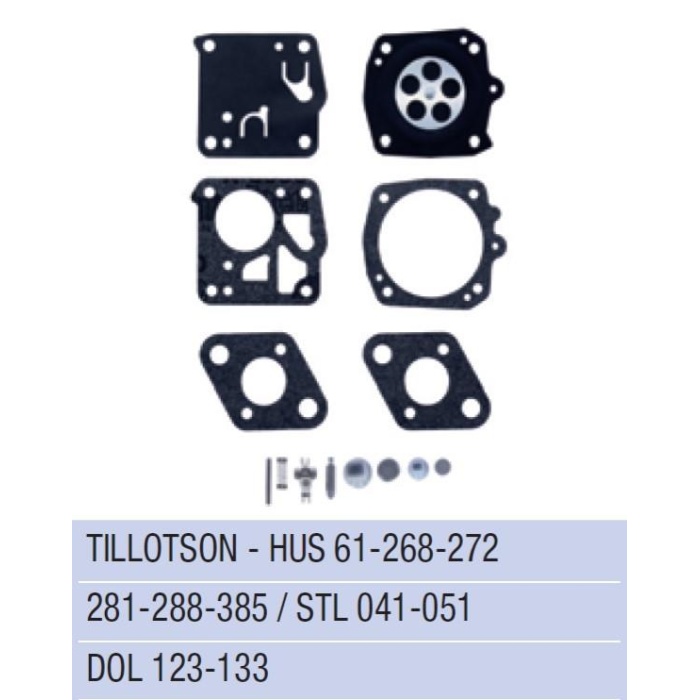 HUSQVARNA 61 / 268 / 272 / 281 /288 /385 KARBÜRATÖR DİYAFRAM