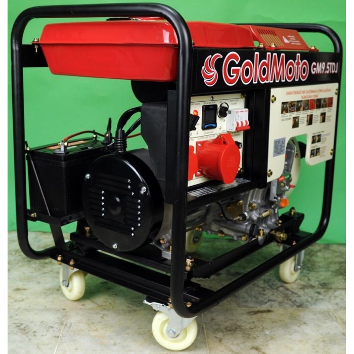 GoldMoto GM9.5TDJ Dizel Marşlı Jeneratör 9.5 KW Trifaze