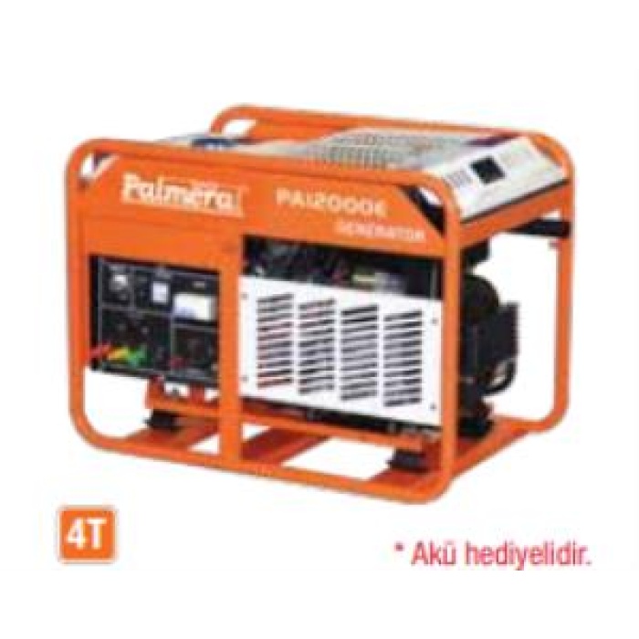 Palmera PA-LT12000E Benzinli Monofaze Marşlı Jeneratör 15 kW