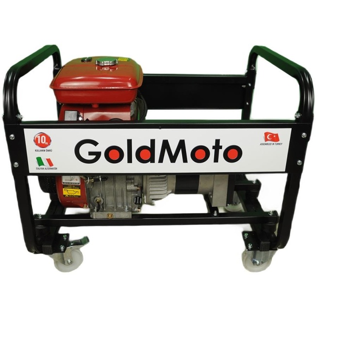 GoldMoto GM5.5BJWS Benzinli Jeneratör 5.9Kva Monofaze