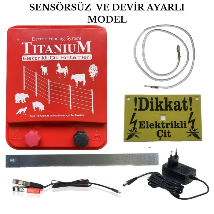 Tıtanium Shock 30KD Elektrikli Çit Sistemi Domuz Kovucu 30000 Volt