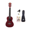 HAVANA HK-134RD MAUN CONCERT UKULELE KIRMIZI SET(KILIF-ASKI-METHOD-PENA HEDİYELİ)