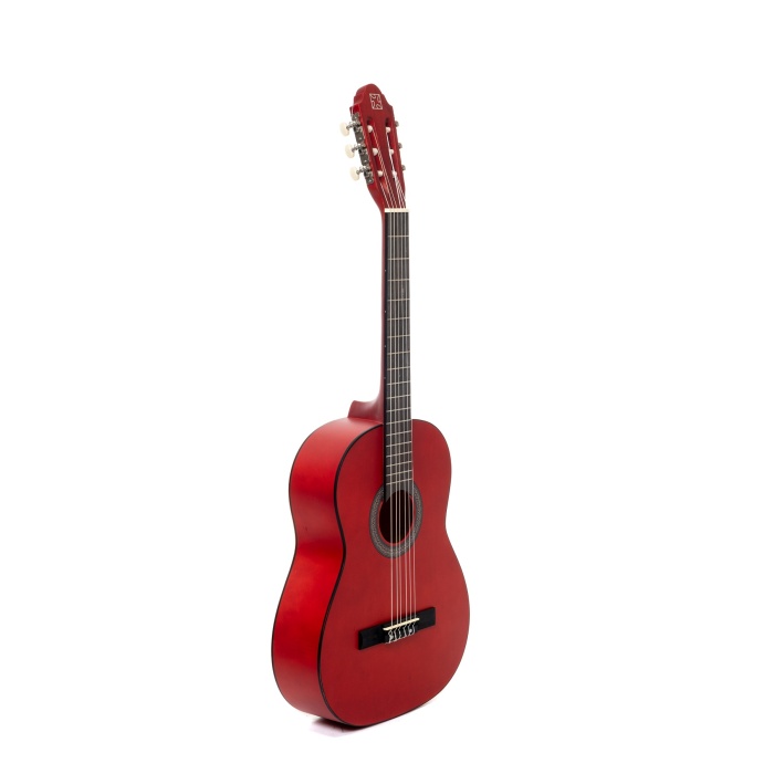 Strauss ST-101RD 4/4 Klasik Gitar - Kırmızı