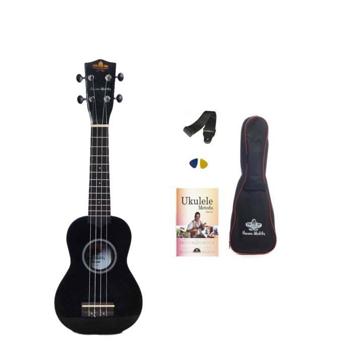 Havana HK-21BK Soprano Ukulele- Siyah