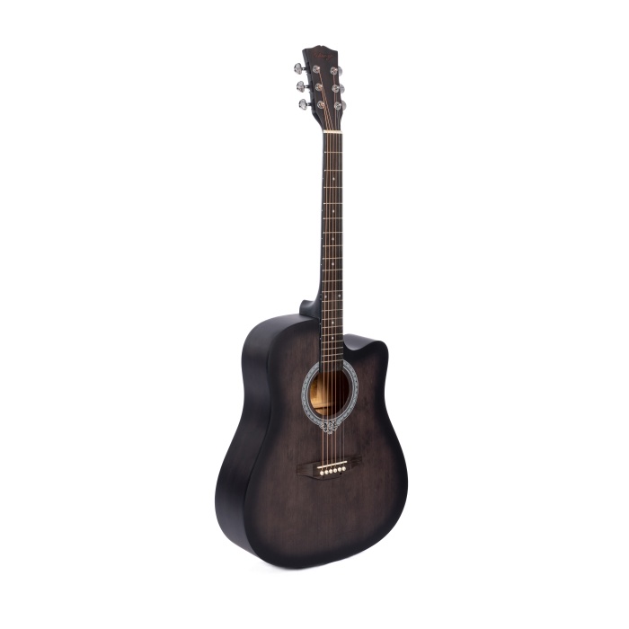 Cadenza MOD. A-202 BK Akustik Gitar - Siyah