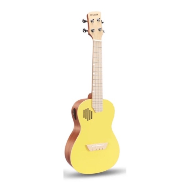 PICKAPICK PICK-24YL CONCERT UKULELE SARI SET (KILIF-ASKI-METHOD-PENA HEDİYELİ)