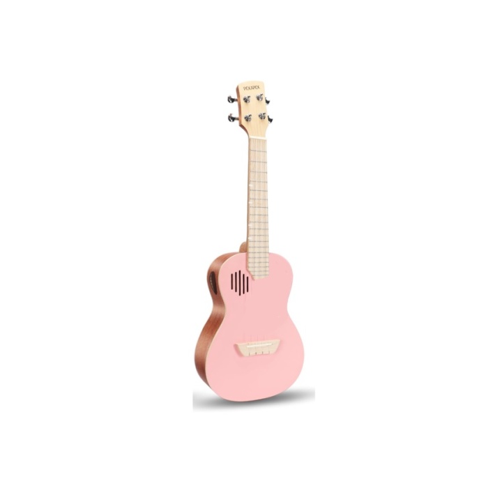 PICKAPICK PICK-24PI CONCERT UKULELE PEMBE SET (KILIF-ASKI-METHOD-PENA HEDİYELİ)