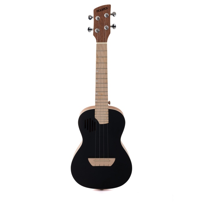 PICKAPICK PICK-24BK CONCERT UKULELE SİYAH SET (KILIF-ASKI-METHOD-PENA HEDİYELİ)