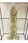 Couture drape tül, abiye elbise