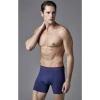 Erkek Lacivert Compact cotton Uzun Boxer  3 Adet