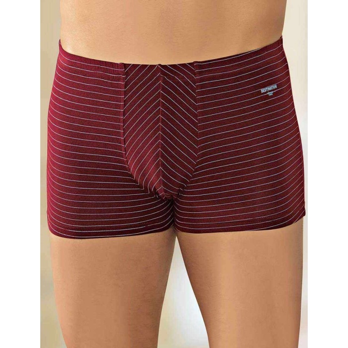 Şahinler Likralı Modal Erkek Boxer Bordo ME126