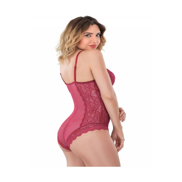 Agraflı Dantelli Push Up Destekli Body Pudra 176p