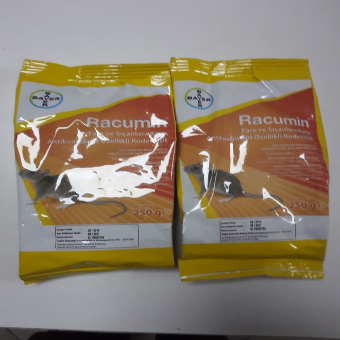 Bayer Racumin Fare Zehiri 250 gr Kullanıma Hazır Yem Fare ve Sıçan Uzmanı