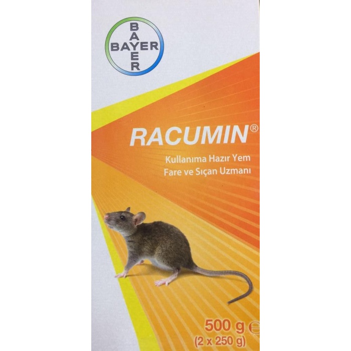 Bayer Racumin Fare Zehiri 250 gr Kullanıma Hazır Yem Fare ve Sıçan Uzmanı