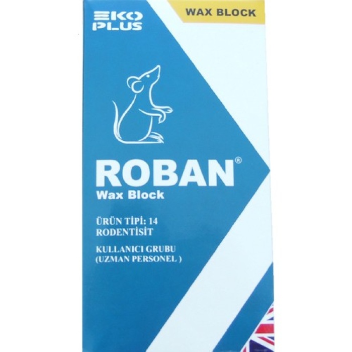 Ekoplas Roban Wax Block Fare Haşere Kovucu 88 gr