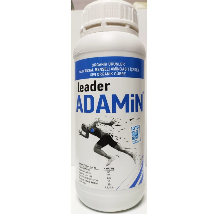 Leader Adamin 1 Litre Hayvansal Aminoasit İçeren Sıvı Organik Gübre