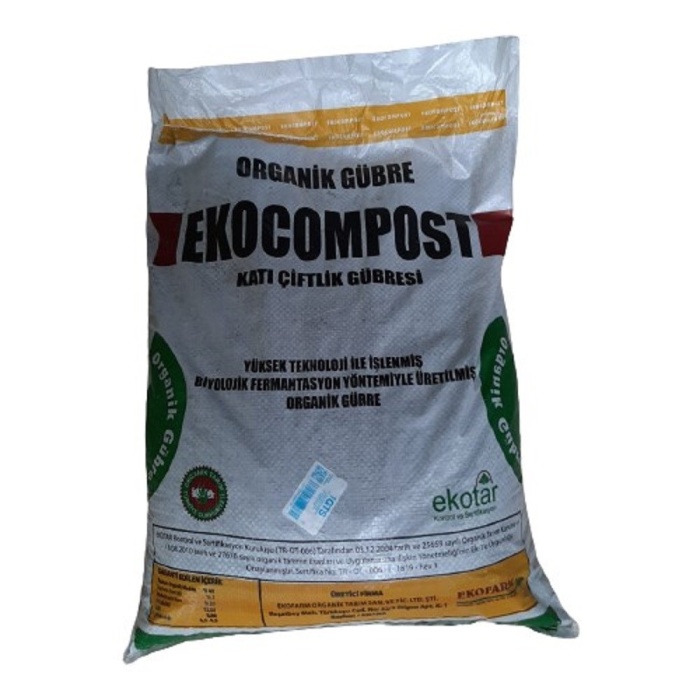 1 Kg Ekocompost Katı Çiftlik/Hayvan Gübresi