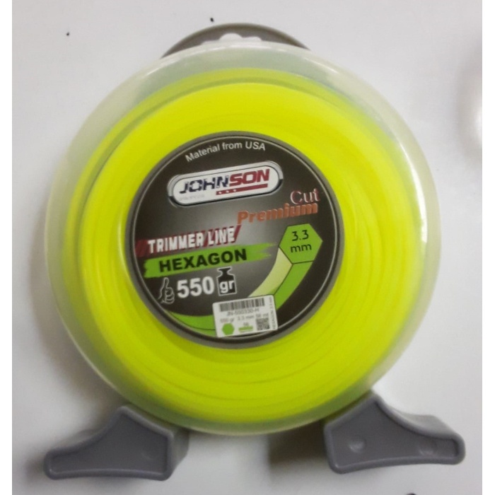 Johnson Tırpan Misinası 3.3 mm 6 Köşe 56 mt 550 gram