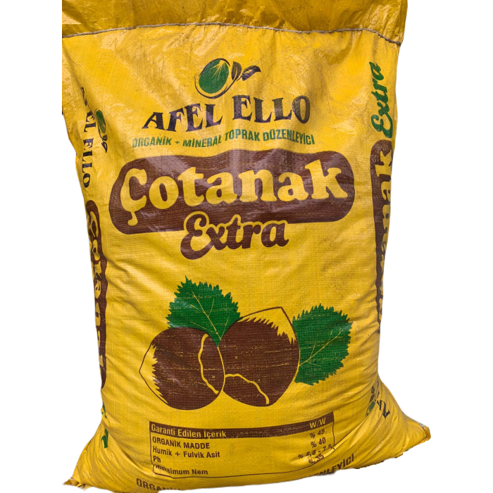 Çotanak Extra Organik Mineral Toz Gübre 25 kg