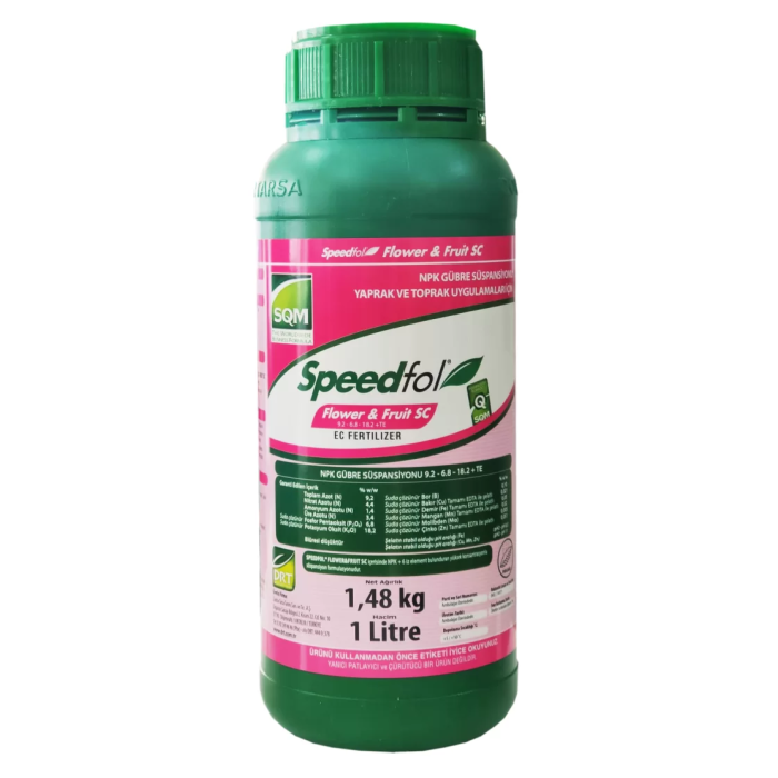 Speedfol Flower&Fruit SC Yaprak Gübresi 1 Litre, 1.5 Kg