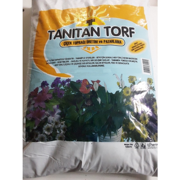 5 Lt Torf Toprak, Fide, Çiçek, Bitki yetiştirme Torfu