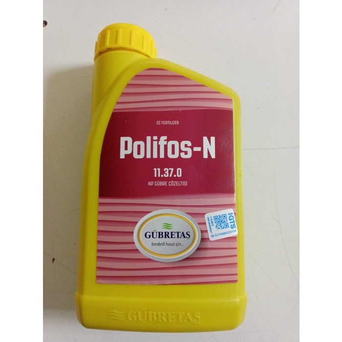 Gübretaş Polifos-N 1 Lt 11.37.0 Sıvı Gübre